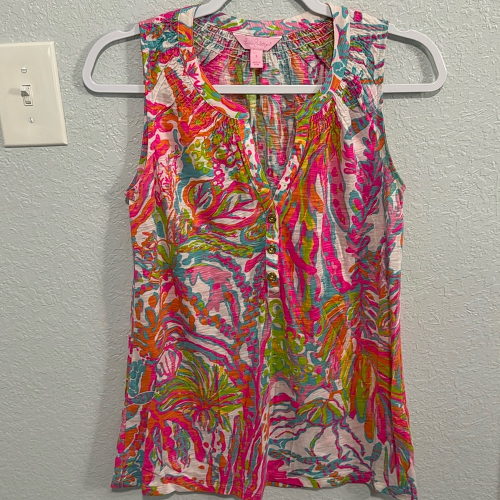 Lilly Pulitzer Tank Top Size Small